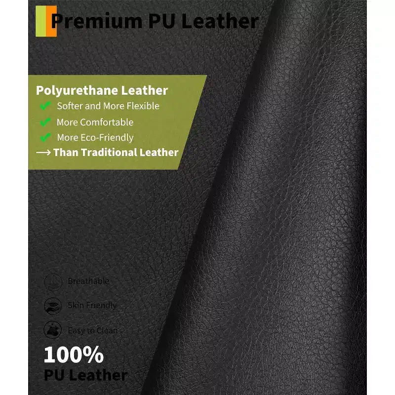 Poltrona reclinabile elettrica, poltrona Home Theater con supporto lombare, poltrona reclinabile in similpelle con schienale e gambe regolabili, poltrona reclinabile elettrica per anziani
