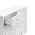 Cassettiera doppia a 6 cassetti Storkcraft Crescent