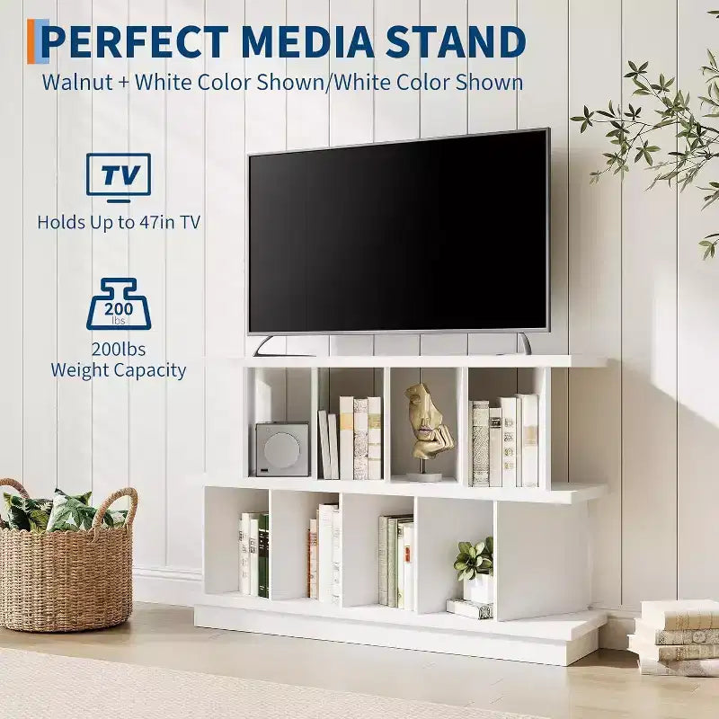 COZONY Scaffale Portaoggetti a 8 Cubi, Libreria a Cubi con 10 Pannelli Rimovibili per Soggiorno, Camera da Letto e Ufficio