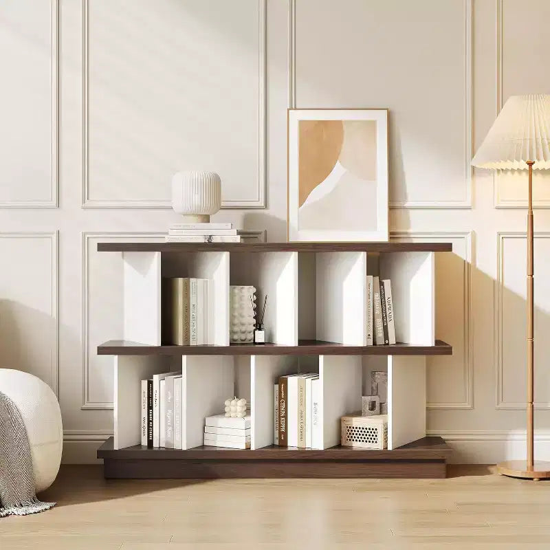 COZONY Scaffale Portaoggetti a 8 Cubi, Libreria a Cubi con 10 Pannelli Rimovibili per Soggiorno, Camera da Letto e Ufficio