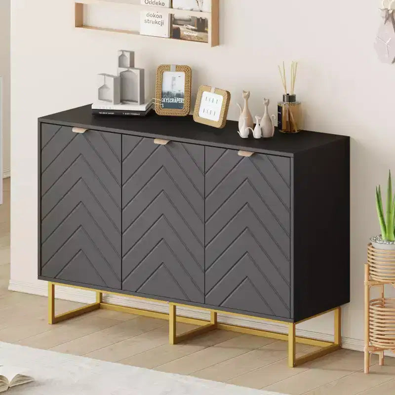 Mobile buffet, Armadietto contenitore con ripiani, Credenza in legno con consolle per organizzazione, Cucina, Sala da pranzo, Salotto, Ingresso