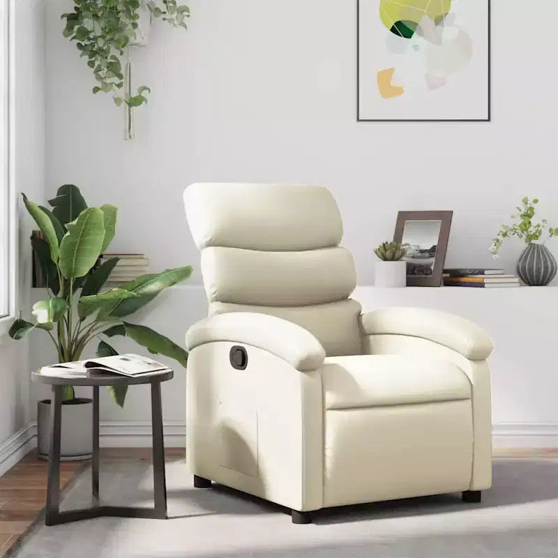 vidaXL Poltrona reclinabile, regolabile, per Home Theater, in similpelle