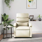 vidaXL Poltrona reclinabile, regolabile, per Home Theater, in similpelle