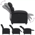 vidaXL Poltrona reclinabile, regolabile, per Home Theater, in similpelle