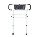 VEVOR Bed Rails for Elderly Adults, 180 Foldable Bed Assist Rails for Seniors, 450LBS Loading Bed Side Rails Bed Cane,White