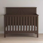 Culla trasformabile 4-in-1 Child Craft Woodland, si converte in lettino da giorno, lettino per bambini, letto a una piazza e mezza, 3 posizioni materasso, finitura sicura per neonati