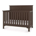 Culla trasformabile 4-in-1 Child Craft Woodland, si converte in lettino da giorno, lettino per bambini, letto a una piazza e mezza, 3 posizioni materasso, finitura sicura per neonati