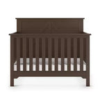 Culla trasformabile 4-in-1 Child Craft Woodland, si converte in lettino da giorno, lettino per bambini, letto a una piazza e mezza, 3 posizioni materasso, finitura sicura per neonati