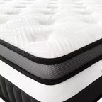 Svuotamento materassi, materasso queen size da 14 pollici in offerta, materasso in memory foam, rigidità media, fresco e con molle insacchettate certificato CertiPUR-US