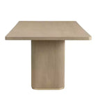 Christopher Knight Home Tessa Tavolo da pranzo moderno rettangolare 8 posti 84" oversize con base a piedistallo