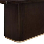 Christopher Knight Home Tessa Tavolo da pranzo moderno rettangolare 8 posti 84" oversize con base a piedistallo