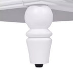 Mobile lavabo da bagno compatto da 20 pollici con contenitore, mobiletto da bagno in legno con cassetti e ante, bianco