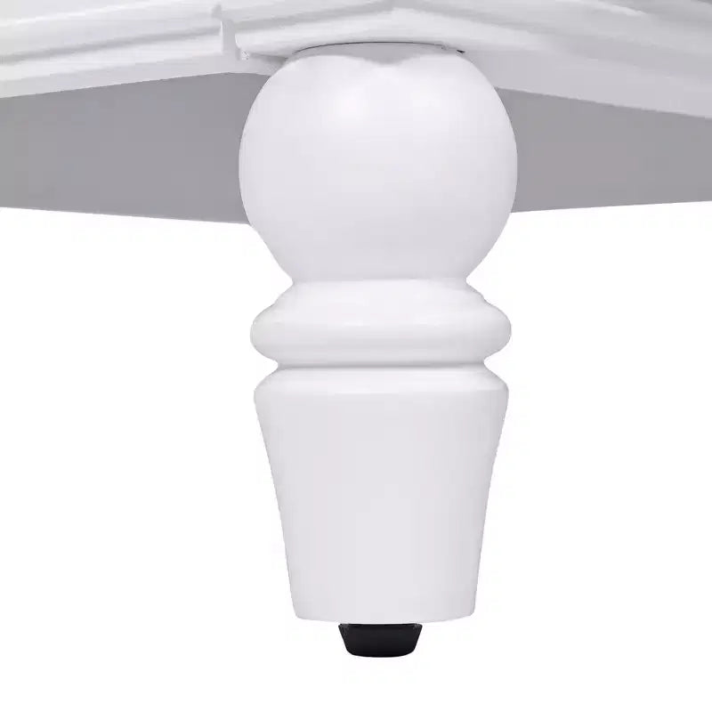 Mobile lavabo da bagno compatto da 20 pollici con contenitore, mobiletto da bagno in legno con cassetti e ante, bianco