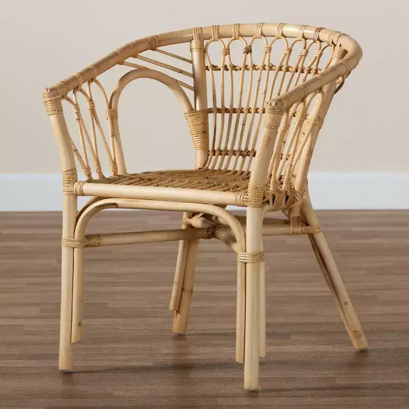Sedia da pranzo Kaka Rattan Naturale/Marrone - bali & pari
