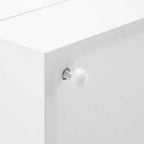 Winston Storage Pantry White - Crosley: Credenza alta a due ante, 5 ripiani, stile tradizionale
