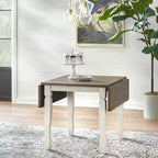Buylateral Tavolo da pranzo a ribalta Maryland Farmhouse Noce/Bianco