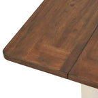 Buylateral Tavolo da pranzo a ribalta Maryland Farmhouse Noce/Bianco