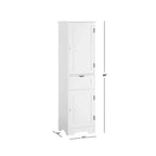 Buylateral Brighton mobiletto dispensa da cucina bianco