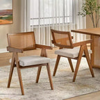 Lifestorey Set da Pranzo Felicity Moderno 5 Pezzi Quercia Coloniale/Beige