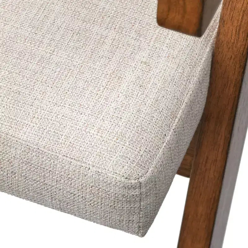 Lifestorey Set da Pranzo Felicity Moderno 5 Pezzi Quercia Coloniale/Beige