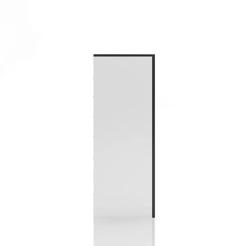 Cassettiera Pape Contemporanea a 5 Cassetti Bianco/Grigio Metallizzato - miBasics