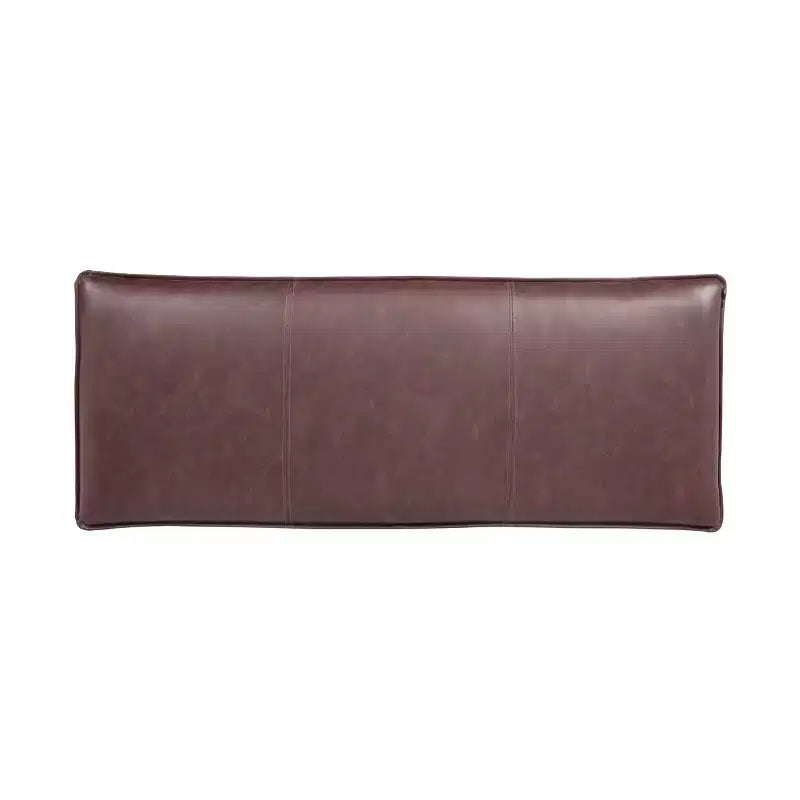 Powell Abrielle Panca con cuscino superiore Chestnut