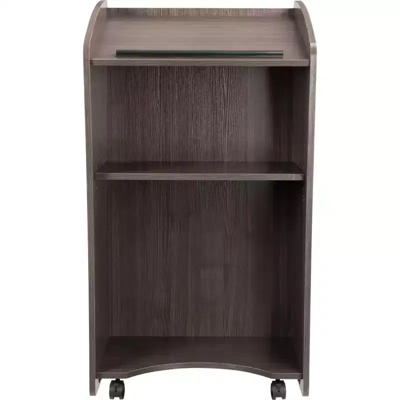 Leggio da Podio per Conferenze Vision Ribbonwood - Hampden Furnishings: Stile Moderno, MDF, Ruote Girevoli