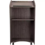 Leggio da Podio per Conferenze Vision Ribbonwood - Hampden Furnishings: Stile Moderno, MDF, Ruote Girevoli