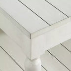 Tavolino Hemingway Alabaster - Steve Silver Co.: Stile Cottage, Gambe tornite, Ripiano portaoggetti, Piano in assi