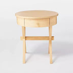 Tavolino Wasatch con cassetto color Legno Naturale Chiaro - Threshold™ ideato con Studio McGee Montaggio Richiesto