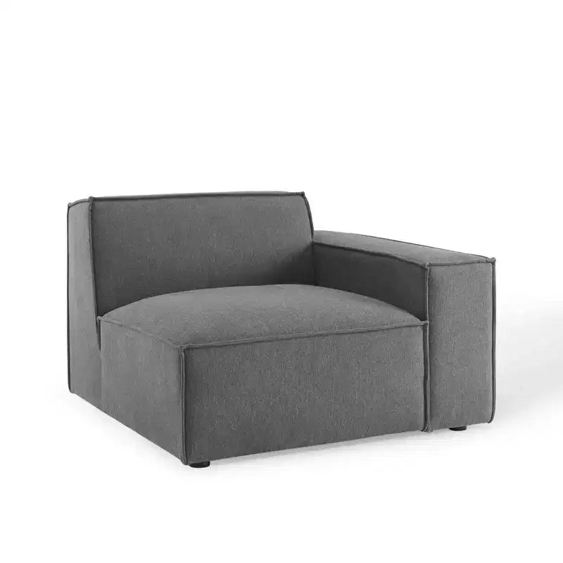 Divano componibile Restore a 4 posti con pouf - Modway
