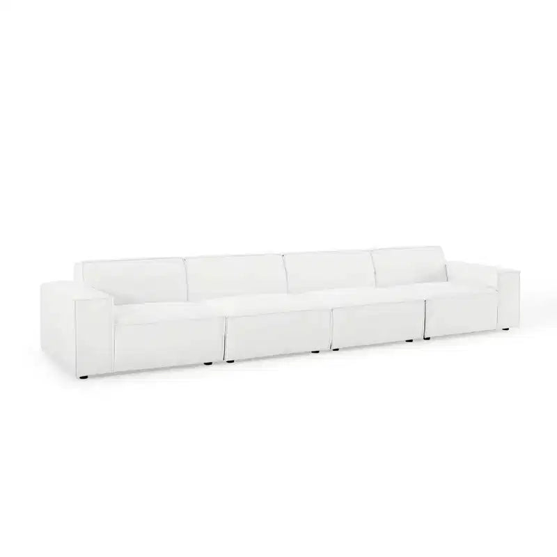 4pc Restore Sectional Sofa with Ottoman - Modway