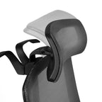 Sedia da ufficio ergonomica in rete Flash Furniture con meccanismo di inclinazione sincronizzata, poggiatesta girevole regolabile, supporto lombare, appendiabiti e braccioli regolabili