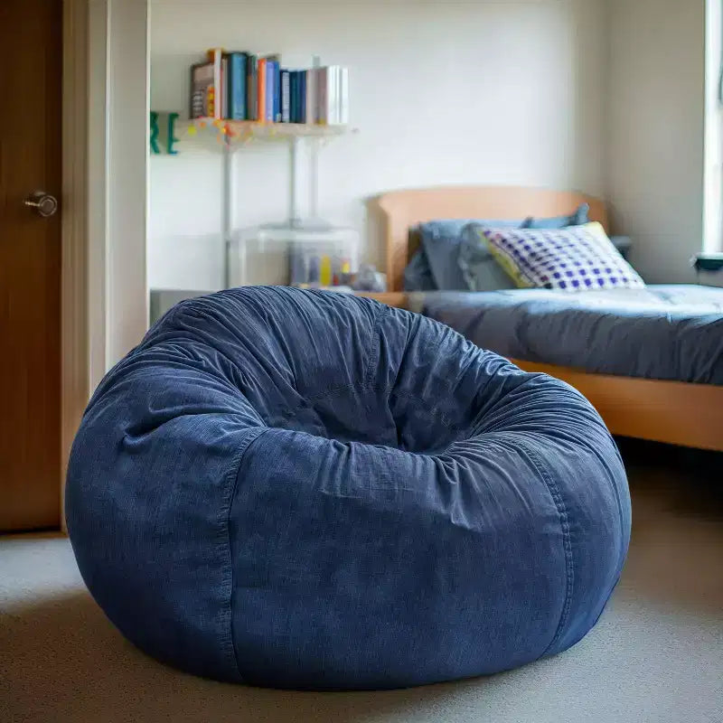 Poltrona sacco oversize Emma and Oliver per bambini e adulti