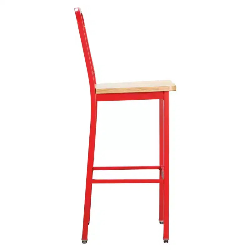 Set di 2 sgabelli da bar in metallo Frazier - Linon