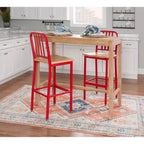 Set di 2 sgabelli da bar in metallo Frazier - Linon