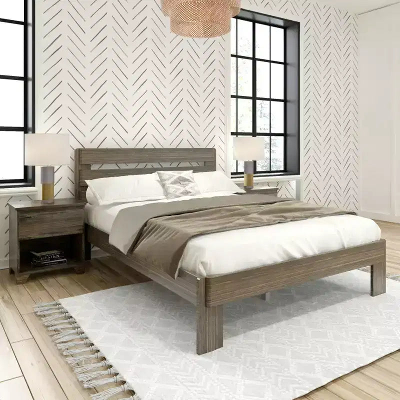 Letto a doghe queen Max & Lily Farmhouse