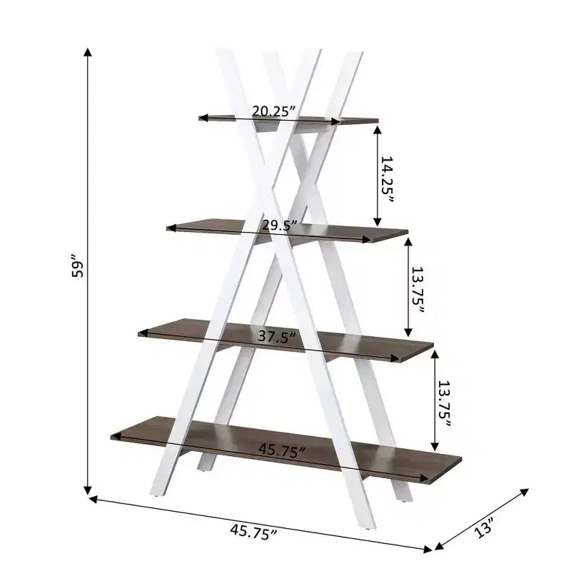 Scaffale Oxford A Frame 59 - Breighton Home