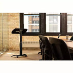 Stand Up Desk Store Supporto per laptop con leggio inclinabile regolabile in altezza con sollevamento pneumatico