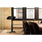 Stand Up Desk Store Supporto per laptop con leggio inclinabile regolabile in altezza con sollevamento pneumatico