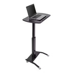 Stand Up Desk Store Supporto per laptop con leggio inclinabile regolabile in altezza con sollevamento pneumatico