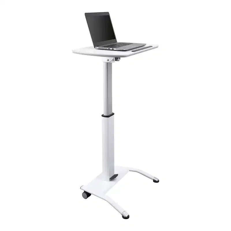 Stand Up Desk Store Supporto per laptop con leggio inclinabile regolabile in altezza con sollevamento pneumatico