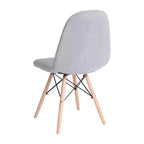 Set di 2 Poltrone Accent Emma e Oliver della Serie Dorset in Finta Pelliccia con Gambe in Faggio per Soggiorno, Camera da Letto, Dormitorio e Altro Ancora