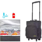 dbest products Carrello frigo ultra compatto Smart Cart, isotermico pieghevole con ruote per portellone barbecue spiaggia estate