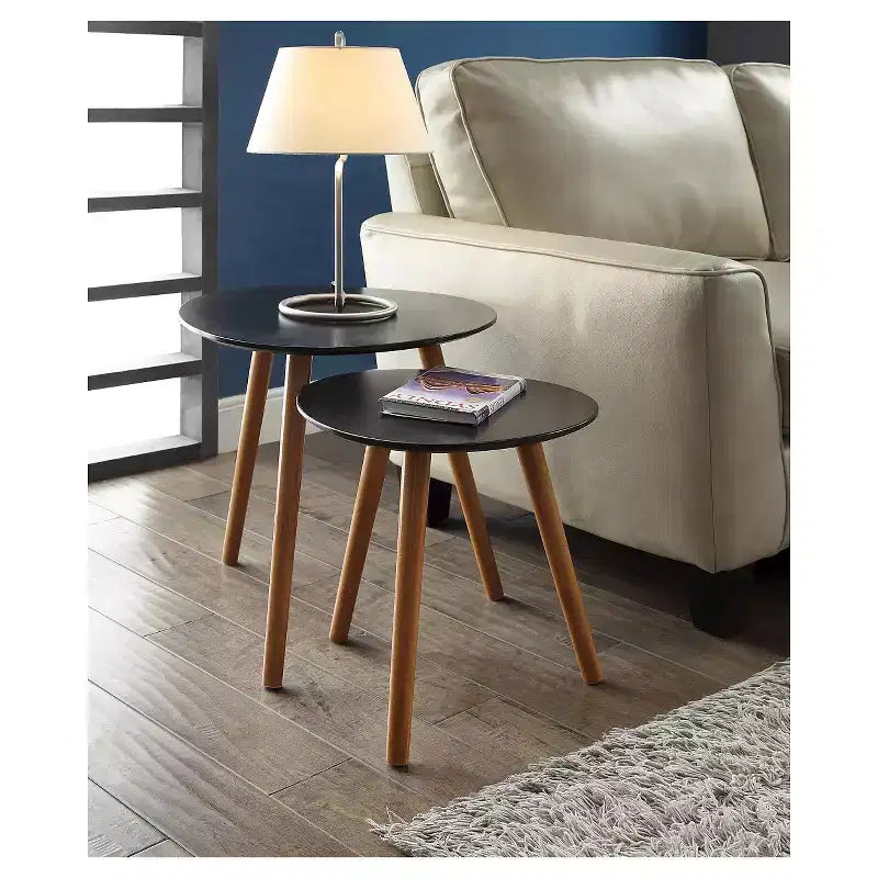 Set di 2 tavolini impilabili Oslo - Breighton Home