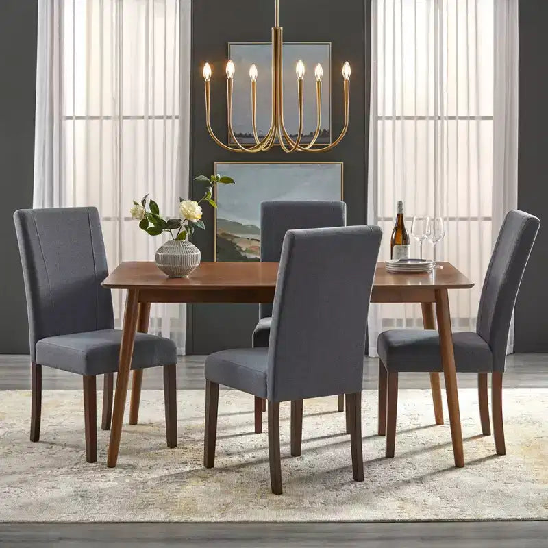 Set da pranzo rettangolare 5 pezzi Lizzy - Buylateral