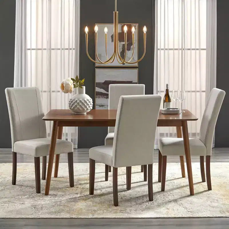 Set da pranzo rettangolare 5 pezzi Lizzy - Buylateral