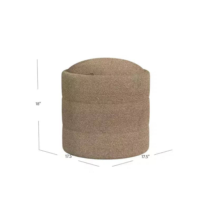 Pouf rotondo contenitore - HomePop