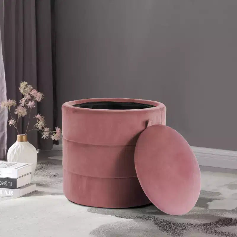 Pouf rotondo contenitore - HomePop