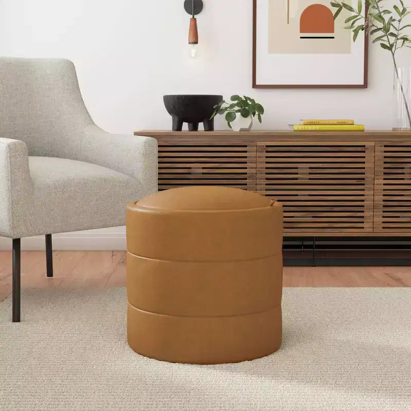 Pouf rotondo contenitore - HomePop